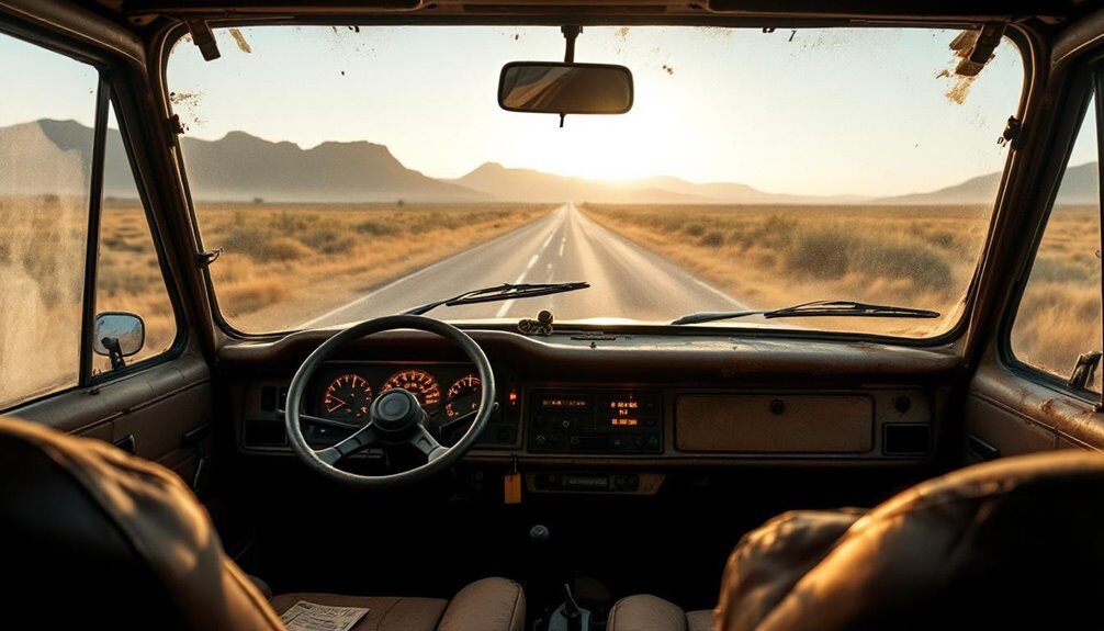 high mileage car caution